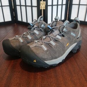 KEEN Utility Women's Atlanta Cool Low Steel Toe ESD Work Shoe Size 6.5 Like New!